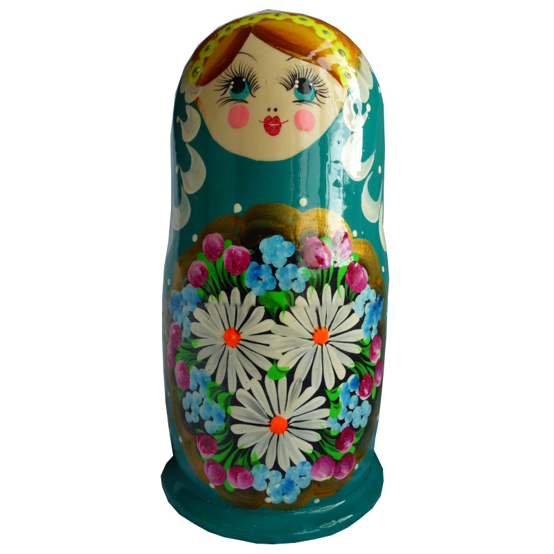 Russian doll Svetlana, 7 piece set • High quality Russian dolls from the UK