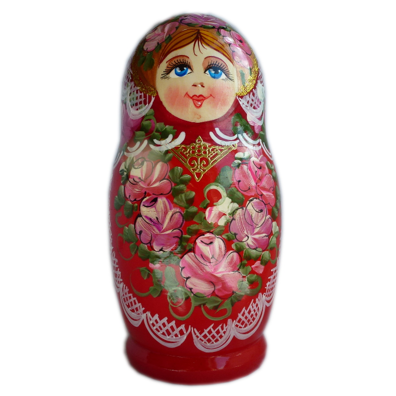 Russian doll Valeria, 5 piece set