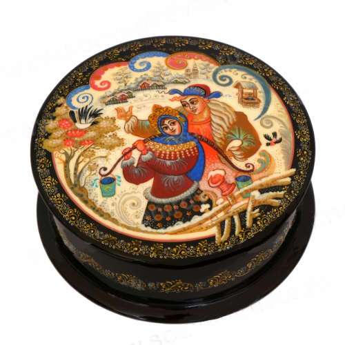 Russian decorative box Traditional