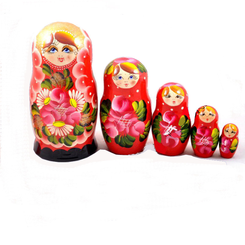 Russian doll Anfisa Red