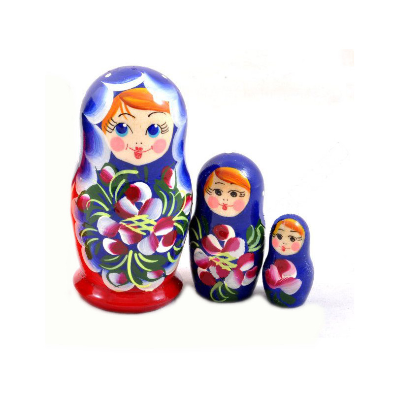 Russian doll Julia blue